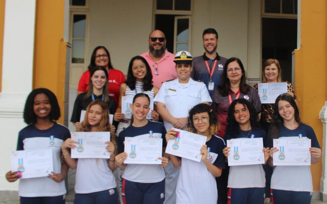 Estudantes Salesianas são destaques no Concurso de Redação Cisne Branco, da Marinha do Brasil