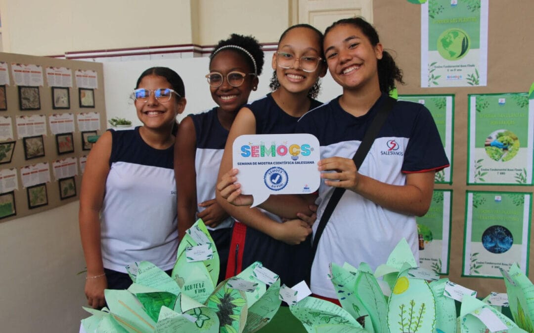 Estudantes Salesianos exploram as ciências através da Semana de Mostra Científica Salesiana