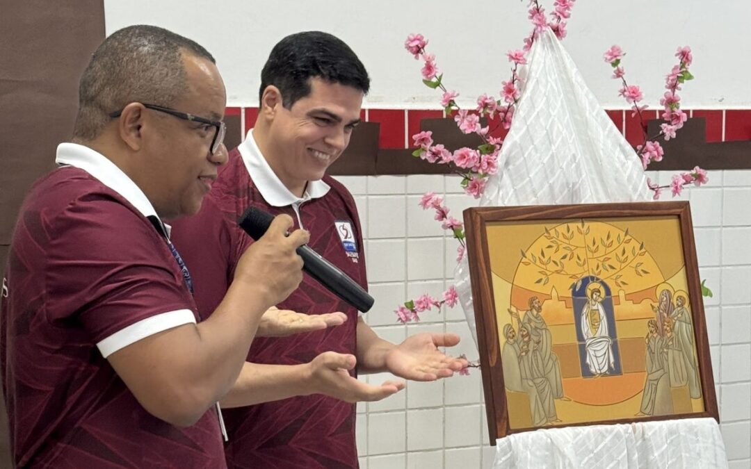 Liceu Salesiano do Salvador acolhe Ícone de Jesus, Mestre da Esperança