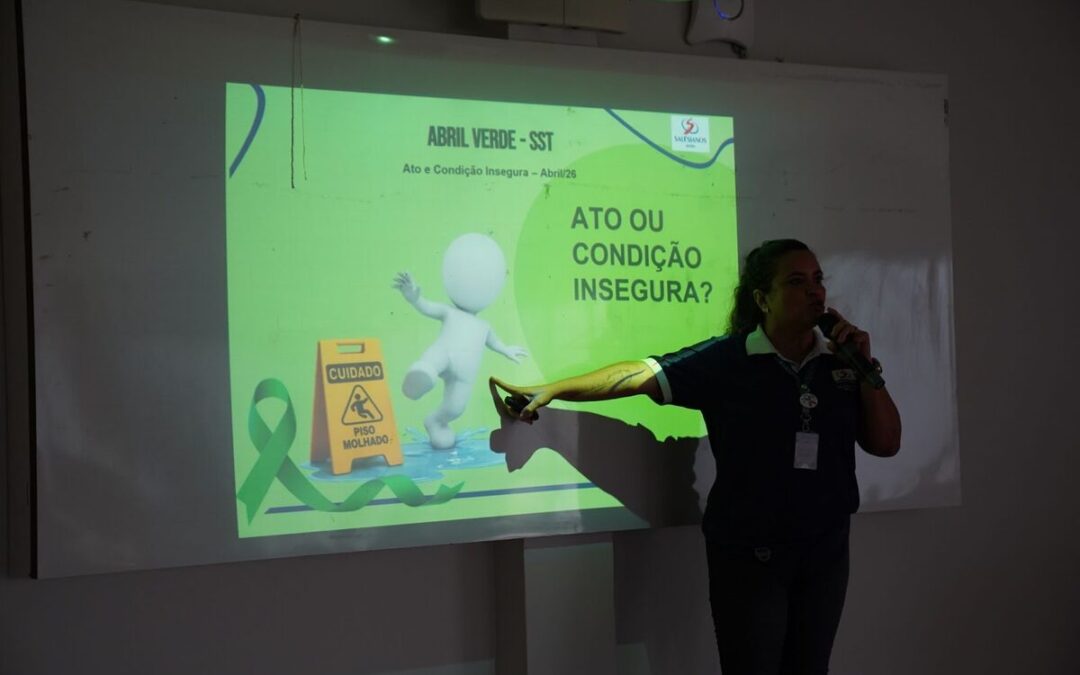 Salesianos Bahia reforça compromisso com a legislação e bem-estar em palestra estratégica sobre Segurança do Trabalho