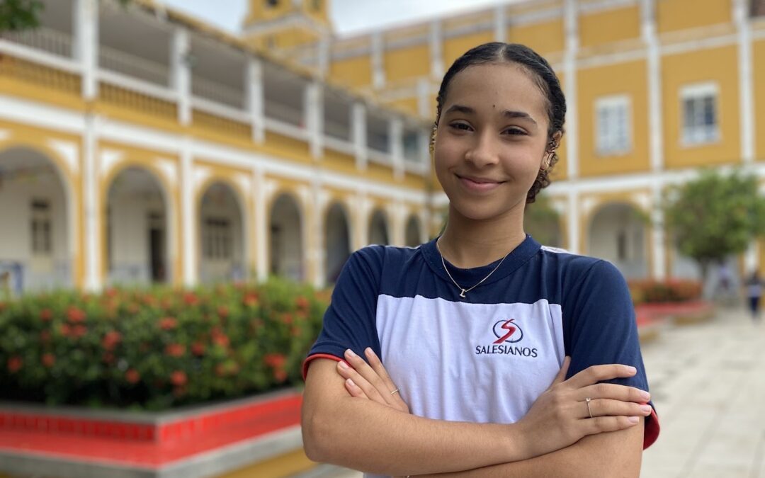 Estudante salesiana é selecionada para o Parlamento Jovem de Salvador