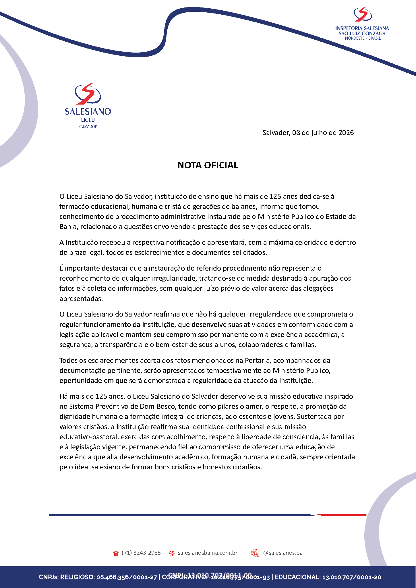 Comunicado
